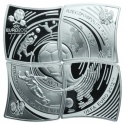 Mistrzostwa Europy w Piłce Nożnej UEFA 2010-12 zestaw 4 monet (2012)